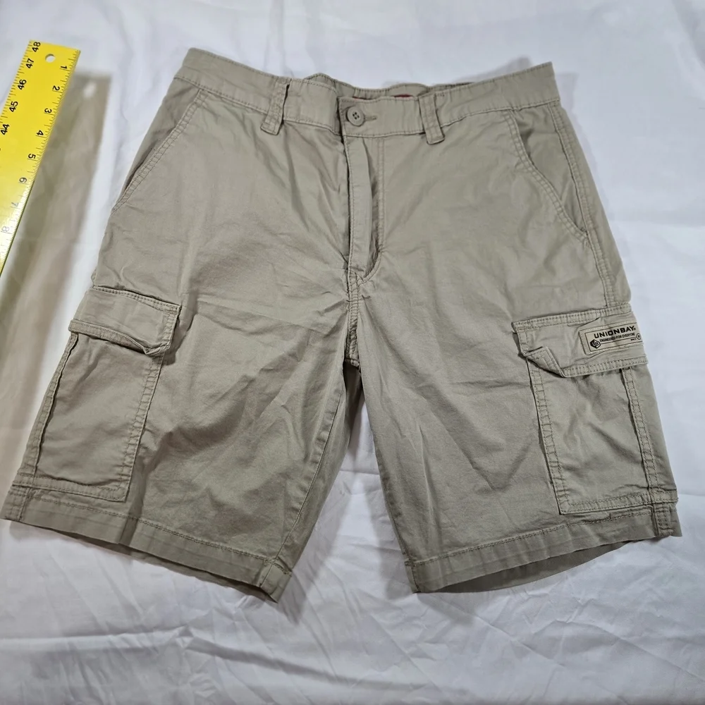 UNIONBAY Tan Cargo Shorts for Men